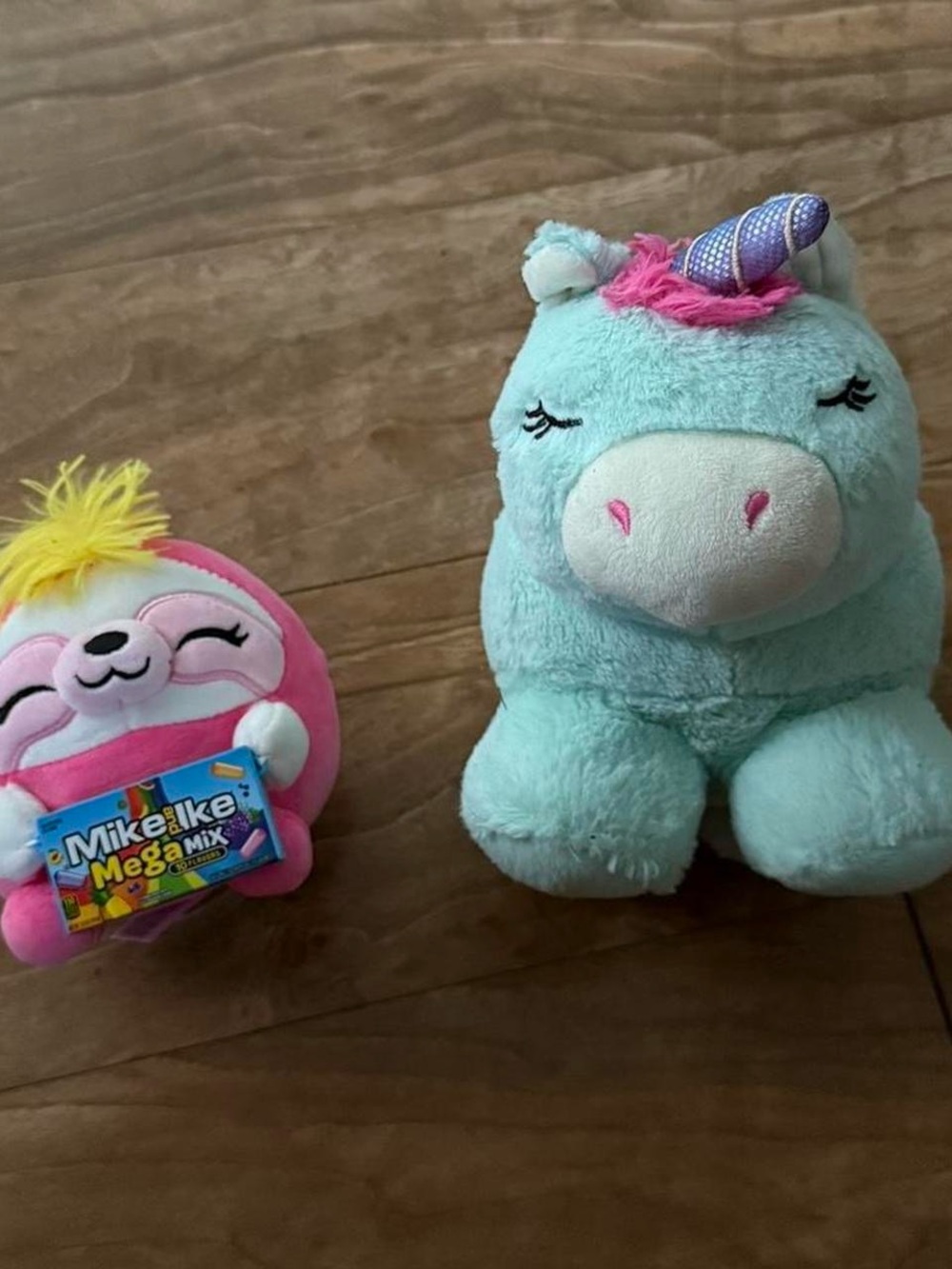 Plush Unicorn Toy - Mint Blue Soft Stuffed Animal